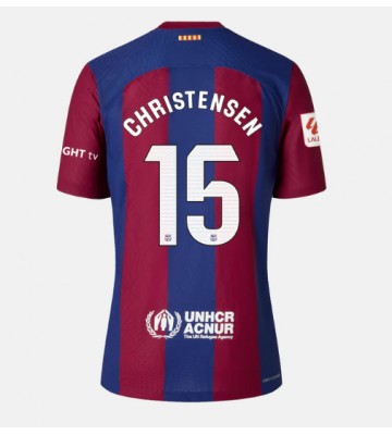 Barcelona Andreas Christensen #15 Hemmatröja Kvinnor 2023-24 Kortärmad